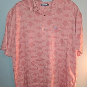 Southern Marsh creamy orange Casual Button Down Shirt